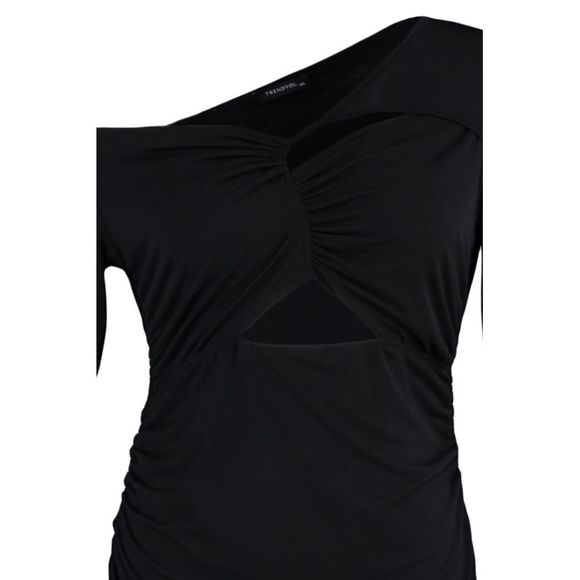 NWT Trendyol Plus Size Fitted Knit Plus Size Dress - Picture 7 of 11